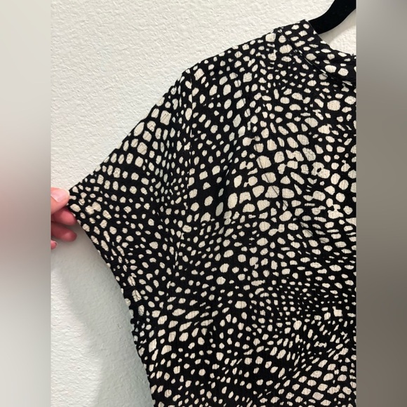 Maeve by Anthropologie Black + White Dress, size L - Picture 10 of 10